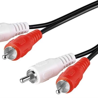 Goobay Stereo RCA cable 2x RCA 50030 2 RCA male (audio left/right)