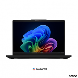 Lenovo ThinkPad T14 G7 AMD Black 14 " IPS WUXGA 1920 x 1200 pixels Anti-glare AMD Ryzen AI 5 PRO 440 16 GB SODIMM DDR5 Solid-state drive capacity 512 GB AMD Radeon 840M Graphics Windows 11 Pro 802.11be Bluetooth version 5.4 Keyboard language English Keyboard backlit Warranty 36 month(s) Battery warranty 12 month(s)