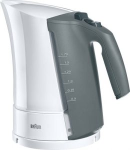 Braun Kettle WK 300 Standard 2200 W 1.7 L Plastic 360° rotational base White