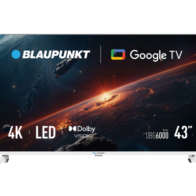 Blaupunkt 4K TV 43UBG6010S 43 Smart TV Google TV UHD White