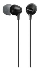 Sony EX series MDR-EX15LP In-ear Black