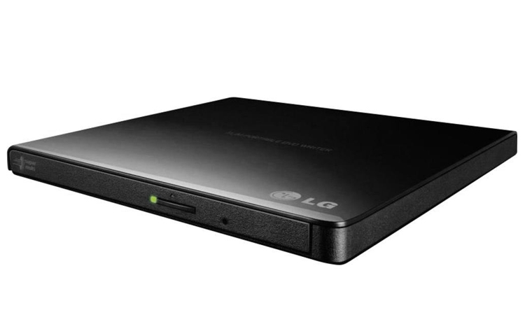 H.L Data Storage Ultra Slim Portable DVD-Writer GP57EB40 Interface USB 2.0 DVD±R/RW CD read speed 24 x CD write speed 24 x Black Desktop/Notebook - Image 3