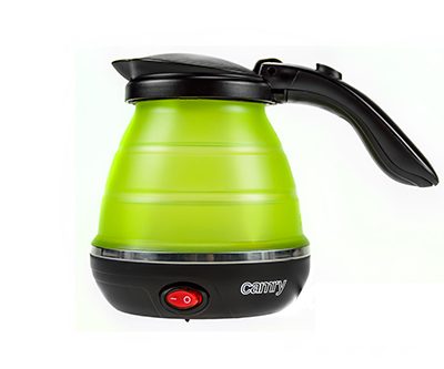 Camry Travel Kettle CR 1265 Electric 750 W 0.5 L Plastic Green
