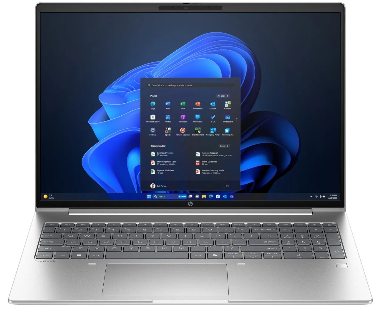 HP 460 G11 ProBook Silver 16 " IPS WUXGA 1920 x 1200 pixels Intel Core i5 i5-1334U 16 GB DDR5 Solid-state drive capacity 512 GB Intel Iris Xe Graphics Windows 11 Pro Bluetooth version 5.3 Keyboard language English Warranty 36 month(s)