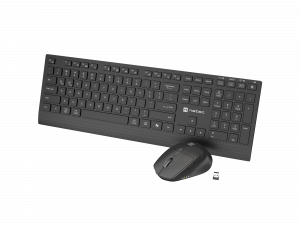 Natec Keyboard and Mouse Stringray 2 Keyboard and Mouse Set Wireless US Black