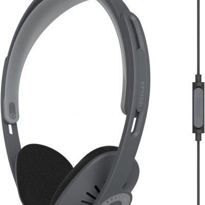 Koss Headphones KPH30iK Wired On-Ear Microphone Stealth Grey