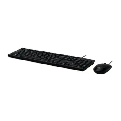 Acer AAK400 Keyboard and Mouse Set Wired US Black Retail Pack