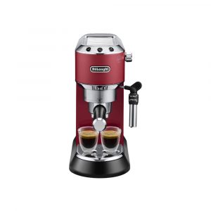 Delonghi Espresso Coffee Maker Dedica Style EC 685.R Pump pressure 15 bar Built-in milk frother Semi-automatic 1300 W Red