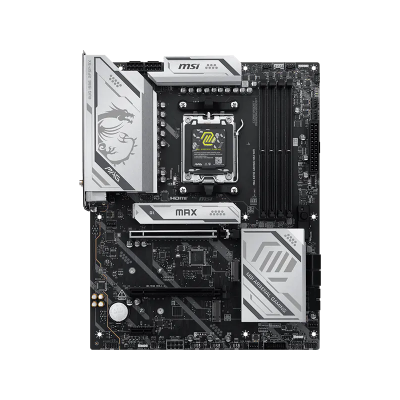 MSI MAG X870E GAMING MAX WIFI Processor family AMD Processor socket AM5 DDR5 Supported hard disk drive interfaces SATA, M.2 Number of SATA connectors 4