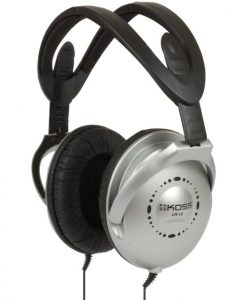 Koss Headphones UR18 Wired On-Ear Silver Noise canceling