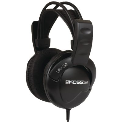 Koss Headphones DJ Style UR20 Wired On-Ear Black Noise canceling