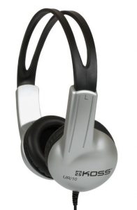 Koss Headphones UR10 Wired On-Ear Silver/Black