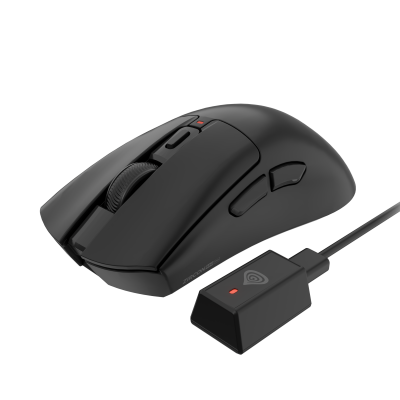 Genesis Gaming Mouse Zircon 880 Pro 8k Wireless 2.4GHz, Bluetooth Black