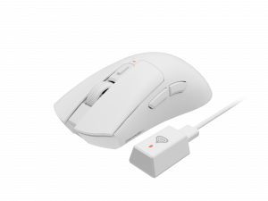 Genesis Gaming Mouse Zircon 880 Pro 8k Wireless 2.4GHz, Bluetooth White