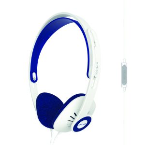 Koss Headphones KPH30iW Wired On-Ear Microphone White