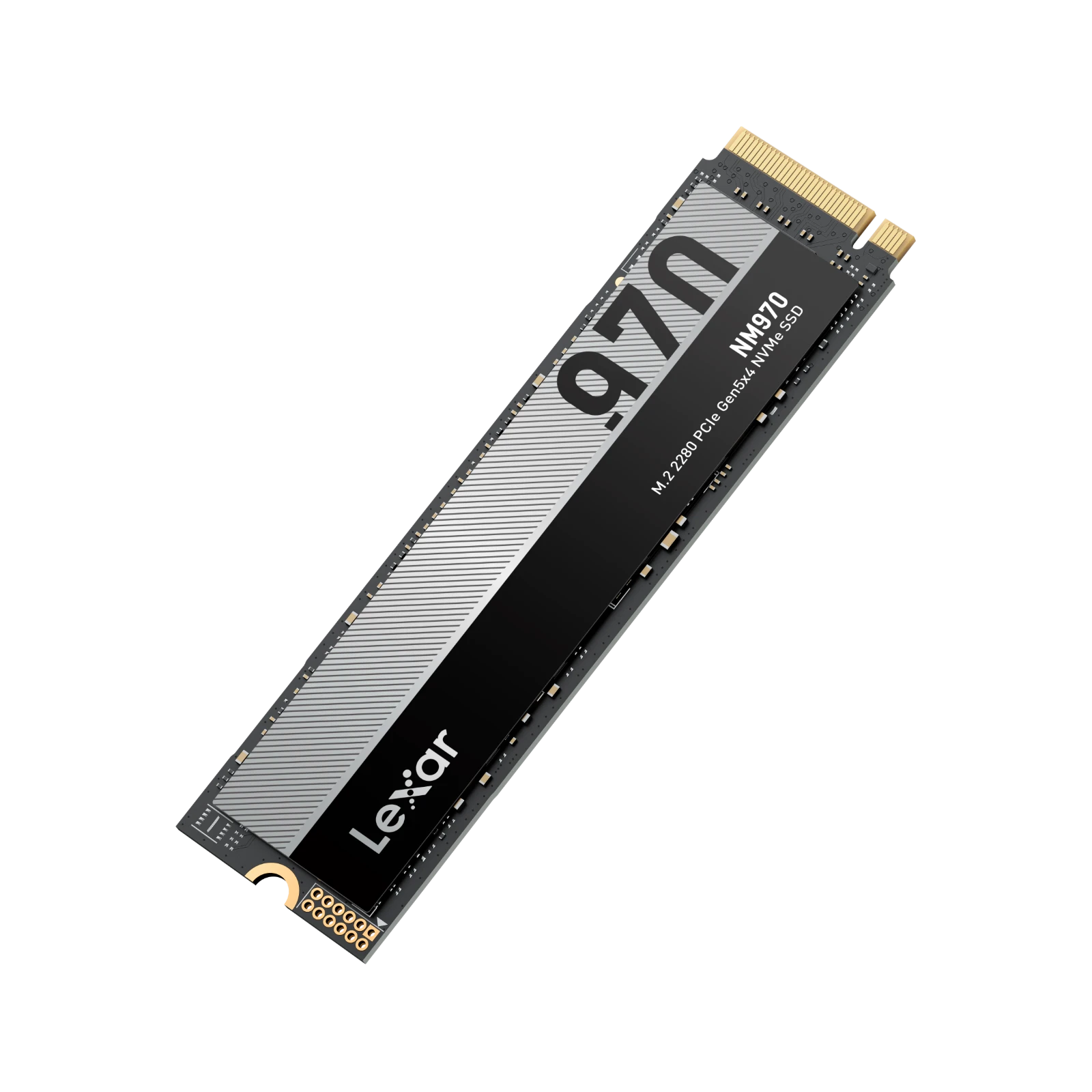 Lexar SSD NM970 512 GB SSD form factor M.2 2280 Solid-state drive interface PCIe Gen 5X4 Read speed 9900 MB/s Write speed 5000 MB/s - Image 4