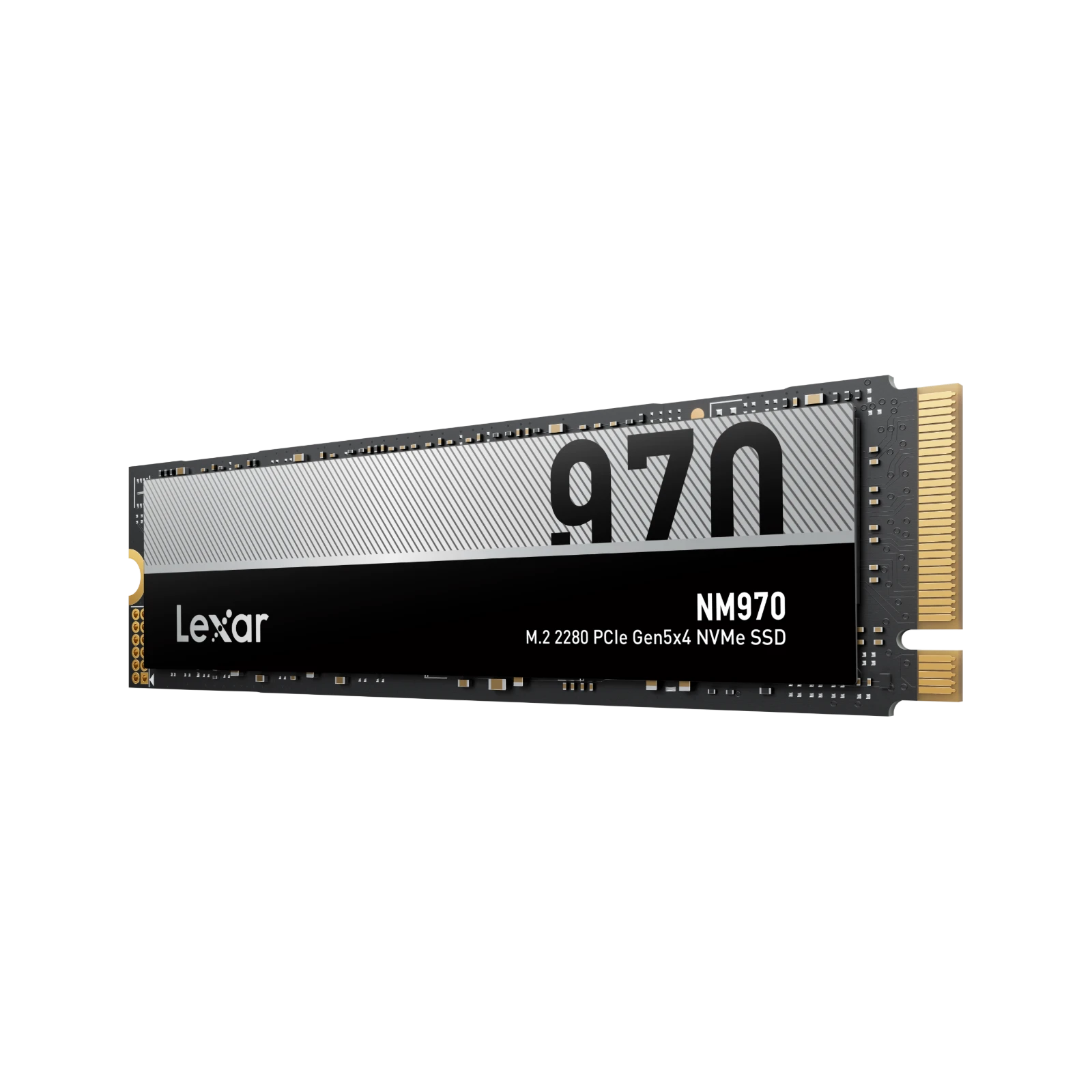 Lexar SSD NM970 1000 GB SSD form factor M.2 2280 Solid-state drive interface PCIe Gen 5X4 Read speed 11000 MB/s Write speed 10000 MB/s - Image 2