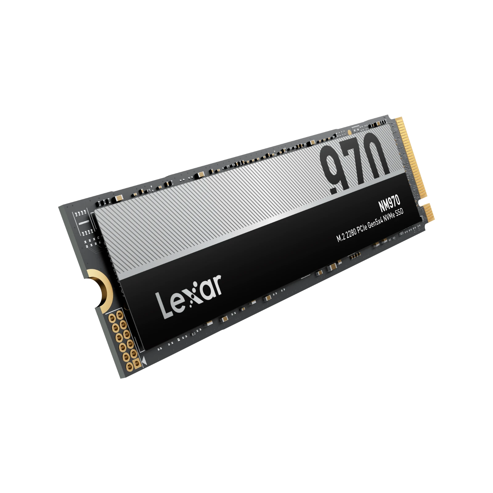 Lexar SSD NM970 1000 GB SSD form factor M.2 2280 Solid-state drive interface PCIe Gen 5X4 Read speed 11000 MB/s Write speed 10000 MB/s - Image 3