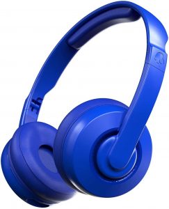 Skullcandy Wireless Headphones Cassette Wireless/Wired On-Ear Microphone Blue Wireless