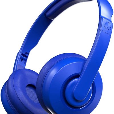 Skullcandy Wireless Headphones Cassette Wireless/Wired On-Ear Microphone Blue Wireless