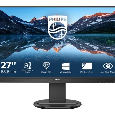 Philips USB-C Monitor 276B9/00 27 " IPS QHD 16:9 75 Hz 4 ms 2560 x 1440 pixels 350 cd/m² HDMI ports quantity 1 Black