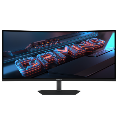 Gigabyte GS34WQCA 34 " VA WQHD 120 Hz 1 ms 3440 x 1440 pixels 300 cd/m² HDMI ports quantity 2 Black