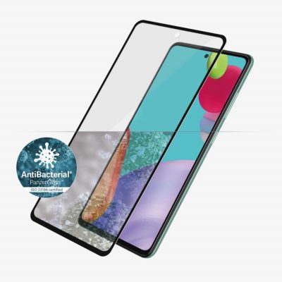 PanzerGlass Samsung Galaxy A52 Black/Transparent Antifingerprint screen protector