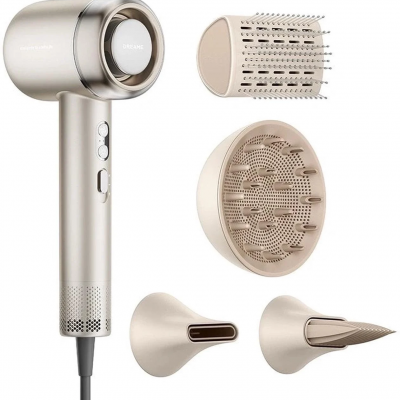 Dreame Hair Dryer AHG40A GO 2000 W Number of temperature settings 4 Ionic function Diffuser nozzle Gold