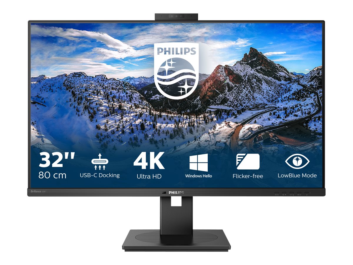 Philips Monitor 329P1H 31.5 " IPS 4K UHD 16:9 60 Hz 4 ms 3840 x 2160 350 cd/m² HDMI ports quantity 2 Black Warranty 24 month(s) - Image 3