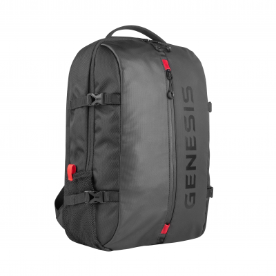 Genesis Laptop Backpack Pallad 410 Backpack Shoulder strap Black
