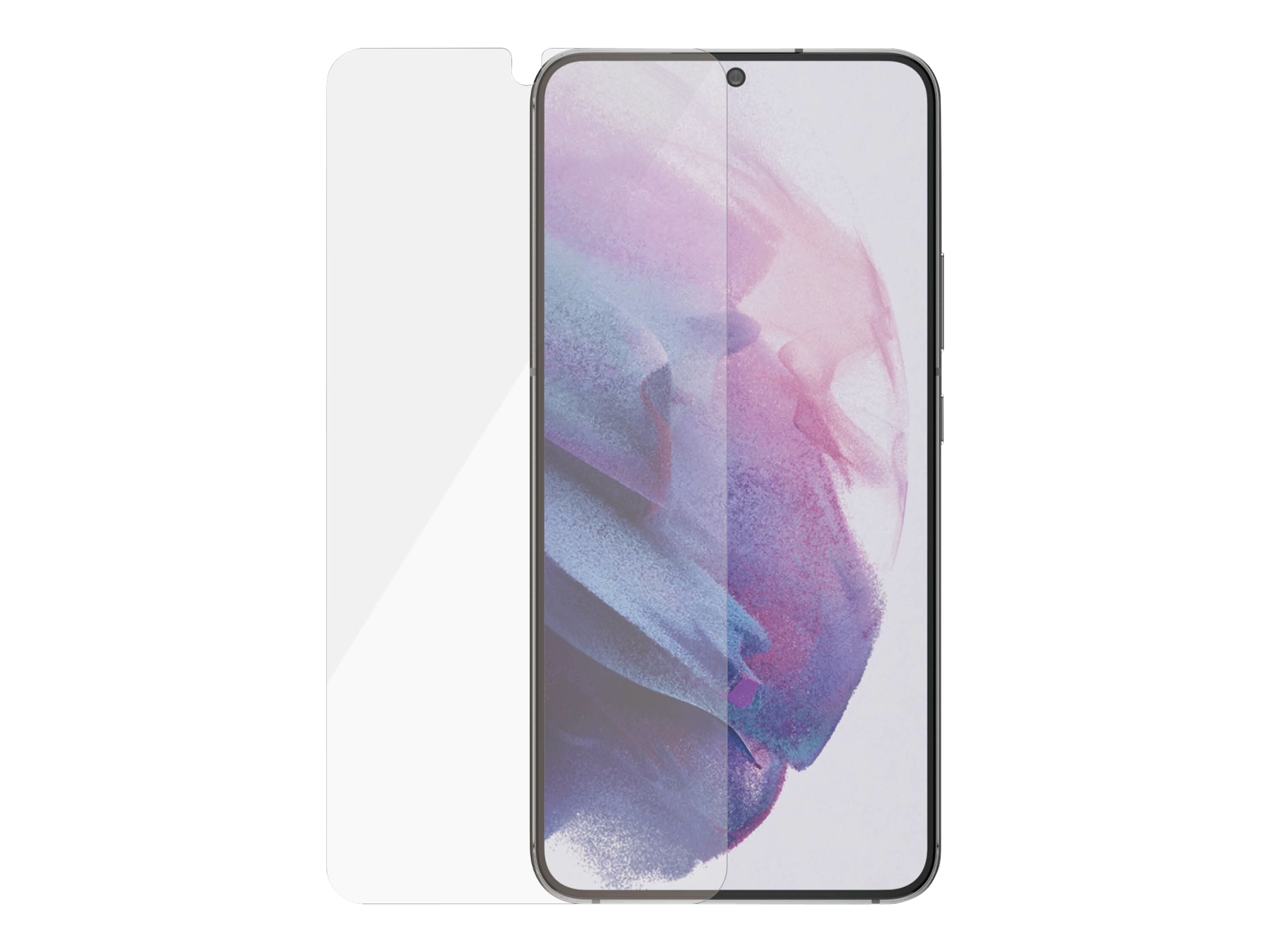 PanzerGlass Samsung Galaxy S22 Tempered glass Transparent Case friendly. Compatible with ultrasonic fingerprint sensor. 100 % touch sensitivity. Antibacterial (ISO 22196 certified & JIS 22810 approved) Screen Protector - Image 6