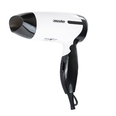 Mesko Hair Dryer MS 2262 1000 W Number of temperature settings 2 Black/White
