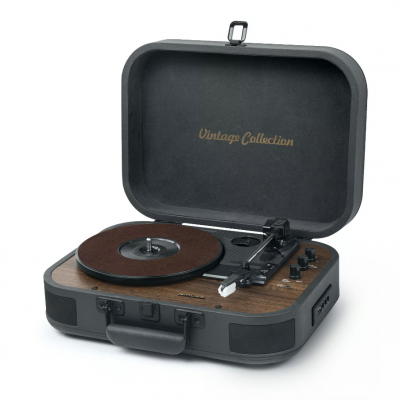 Muse Turntable Stereo System with Bluetooth Out MT-207 DGB 2x5 W Bluetooth Black/Brown