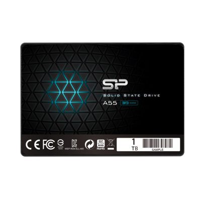 Silicon Power A55 1000 GB Solid-state drive interface SATA Read speed 560 MB/s Write speed 530 MB/s