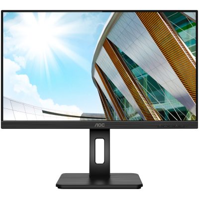 AOC Q24P2Q 23.8 " IPS QHD 16:9 75 Hz 4 ms 2560 x 1440 250 cd/m² Headphone out (3.5mm) HDMI ports quantity 1 Black Warranty 36 month(s)