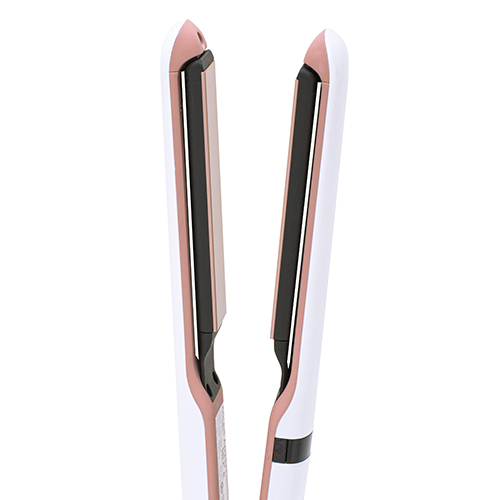 Adler Hair Straightener AD 2321 Warranty 24 month(s) Ceramic heating system Display LCD Temperature (min) 140 °C Temperature (max) 220 °C 45 W Pearl White - Image 6