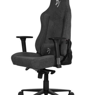Arozzi Vernazza Soft Fabric Gaming chair Fabric Upholstery Dark Grey