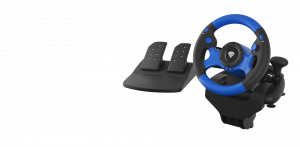 Genesis Driving Wheel Seaborg 350 Blue/Black Game racing wheel