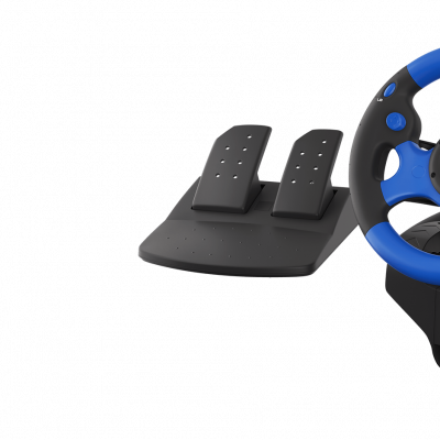 Genesis Driving Wheel Seaborg 350 Blue/Black Game racing wheel