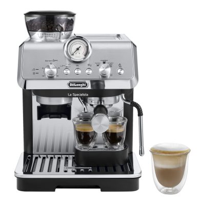 Delonghi Coffee machine EC9155.MB Pump pressure 15 bar Built-in milk frother Manual Metal Black 1400 W