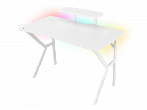 Genesis Gaming Desk Holm 320 RGB White