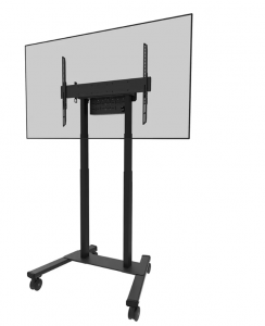 Neomounts Floor stand FL55-875BL1 TV trolley Adjustable Height 55-100 " Maximum weight (capacity) 110 kg Black