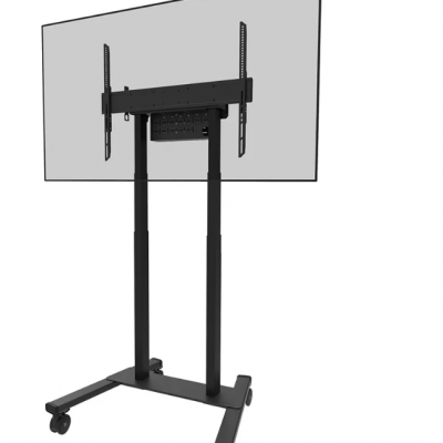Neomounts Floor stand FL55-875BL1 TV trolley Adjustable Height 55-100 " Maximum weight (capacity) 110 kg Black