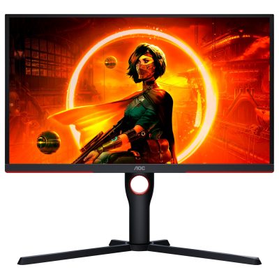 AOC Monitor 25G3ZM/BK 24.5 " VA FHD 16:9 240 Hz 1 ms 1920 x 1080 300 cd/m² HDMI ports quantity 2 Black/Red Warranty 36 month(s)