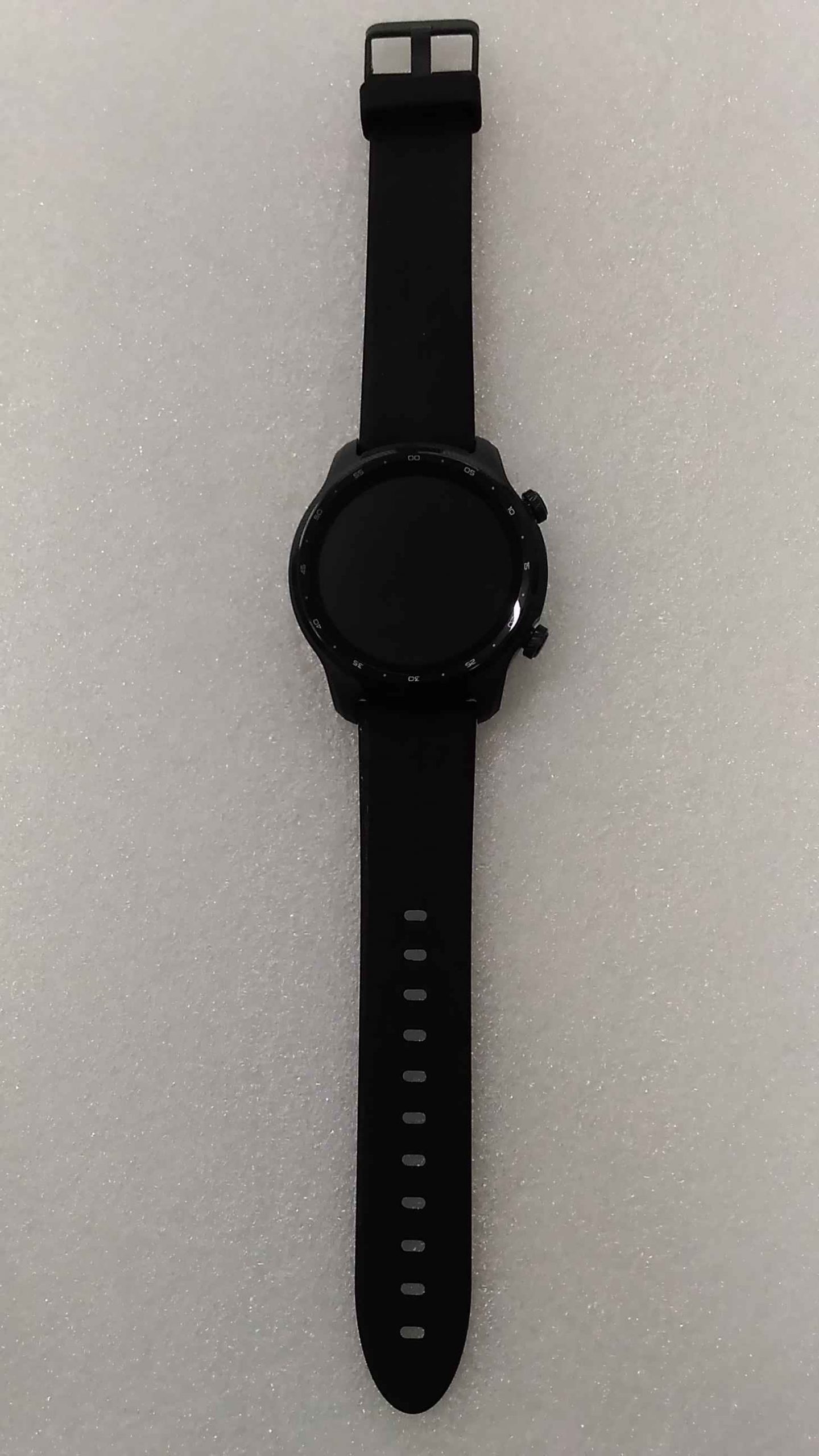 SALE OUT. Pro 3 Ultra GPS Smart watch NFC GPS (satellite) AMOLED + FSTN 3.56 cm (1.4") Activity monitoring Yes Bluetooth Wi-Fi Shadow Black DEMO, DEFECT OF BRACELET
