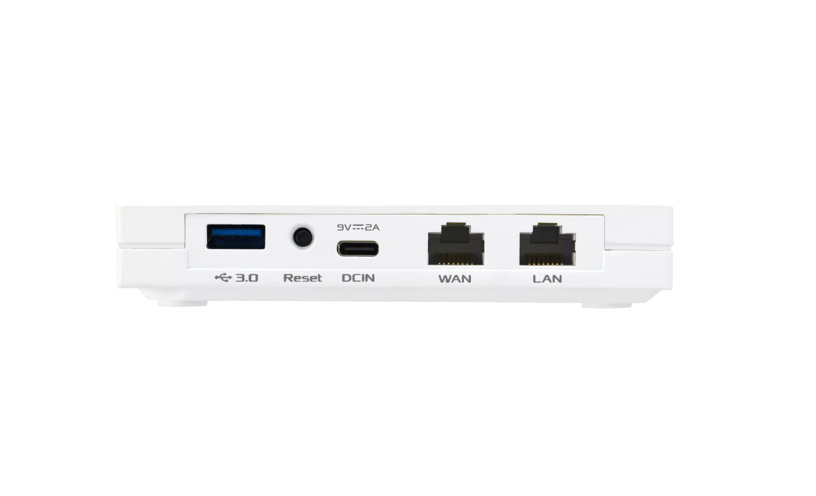 Asus AX3000 Dual Band WiFi 6 Mini Router RT-AX57 Go 802.11ax 10/100/1000 Mbit/s Ethernet LAN (RJ-45) ports 1 Mesh Support Yes MU-MiMO Yes No mobile broadband Antenna type Internal - Image 4