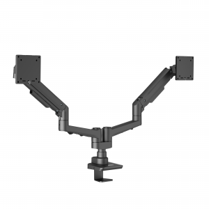 EDBAK Desk Mount DMV02 Dual Swing Arm Height adjustment, Tilt 19-35 " Maximum weight (capacity) 20 kg Black