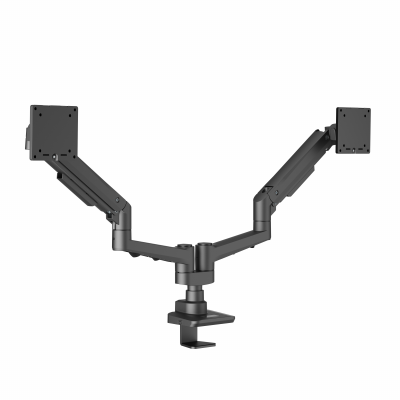 EDBAK Desk Mount DMV02 Dual Swing Arm Height adjustment, Tilt 19-35 " Maximum weight (capacity) 20 kg Black