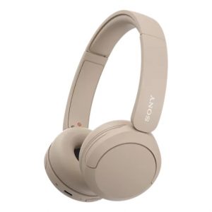 Sony Wireless Headphones WH-CH520 Wireless On-Ear Microphone Beige Noise canceling