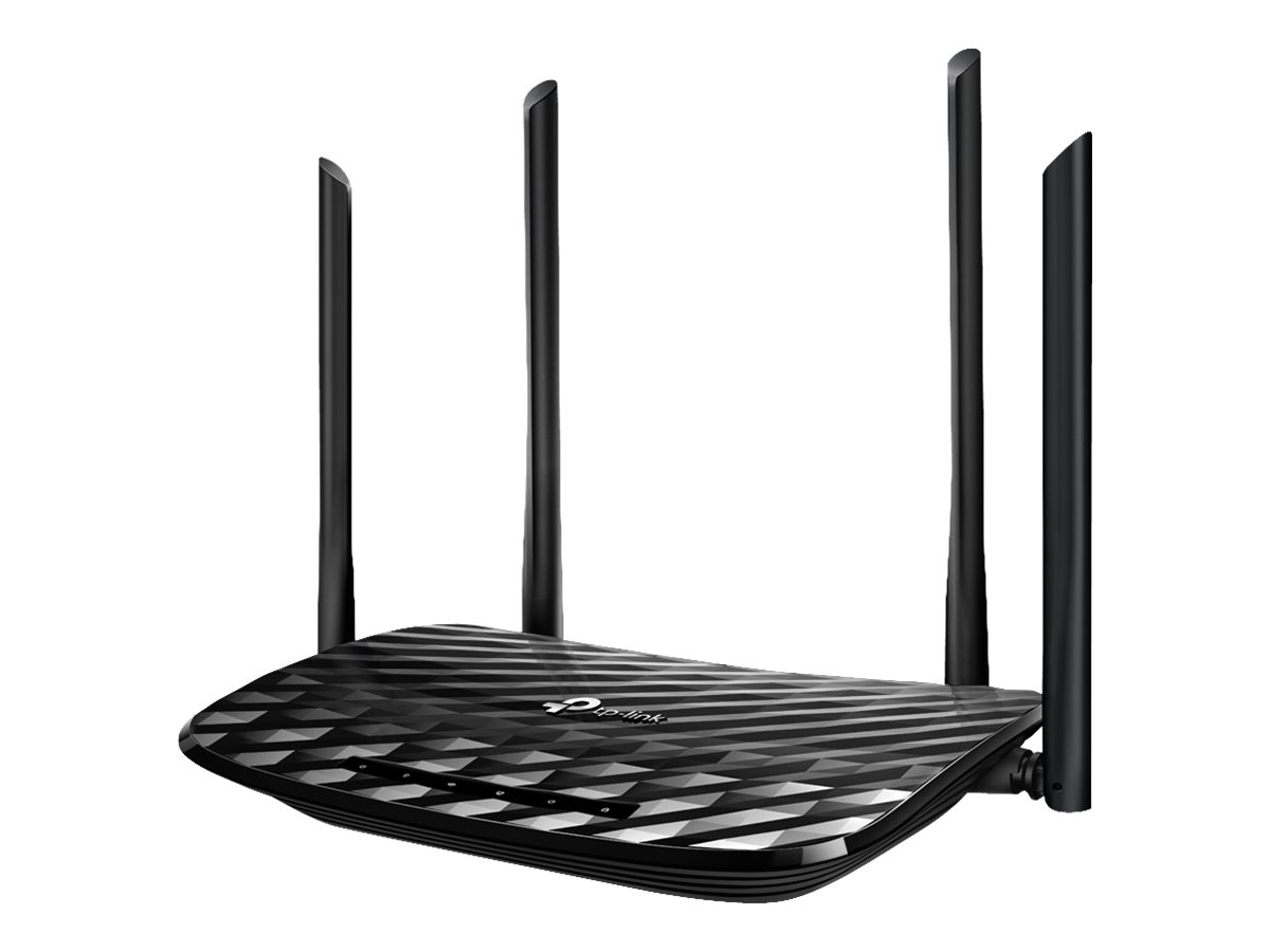 TP-LINK Router Archer C6 802.11ac 300+867 Mbit/s 10/100/1000 Mbit/s Ethernet LAN (RJ-45) ports 4 Mesh Support No MU-MiMO Yes No mobile broadband Antenna type 4xExternal No - Pilt 2